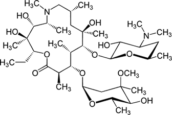 2D representation of the active ingredient's molecular structure