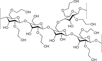 2D representation of the active ingredient's molecular structure