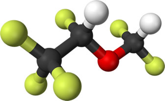 3D representation of the active ingredient's molecular structure