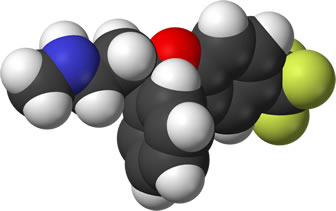 3D representation of the active ingredient's molecular structure