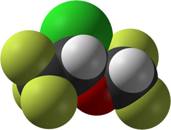 3D representation of the active ingredient's molecular structure