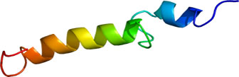 3D representation of the active ingredient's molecular structure