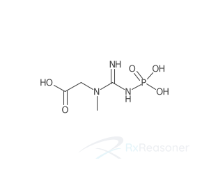 Graphic representation of the active ingredient's molecular structure