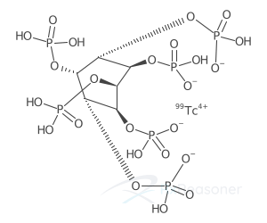 Graphic representation of the active ingredient's molecular structure