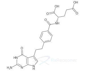 Graphic representation of the active ingredient's molecular structure