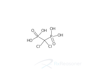 Graphic representation of the active ingredient's molecular structure