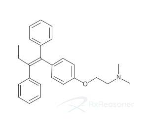 Graphic representation of the active ingredient's molecular structure