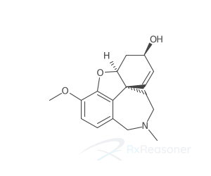 Graphic representation of the active ingredient's molecular structure