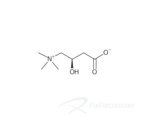 Graphic representation of the active ingredient's molecular structure