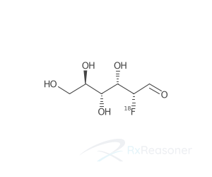 Graphic representation of the active ingredient's molecular structure