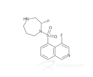 Graphic representation of the active ingredient's molecular structure