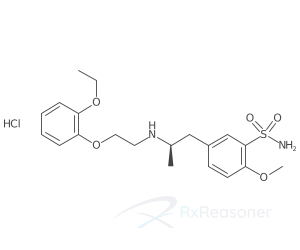 Graphic representation of the active ingredient's molecular structure