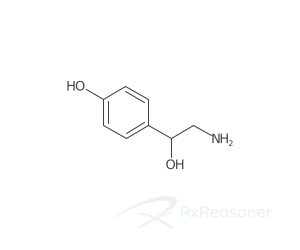 Graphic representation of the active ingredient's molecular structure