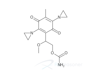 Graphic representation of the active ingredient's molecular structure