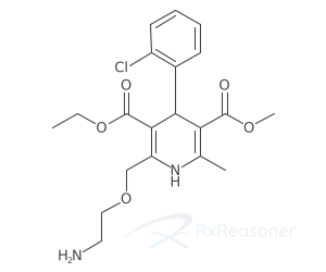 Graphic representation of the active ingredient's molecular structure