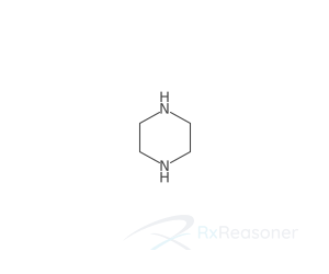 Graphic representation of the active ingredient's molecular structure