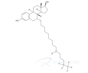 Graphic representation of the active ingredient's molecular structure