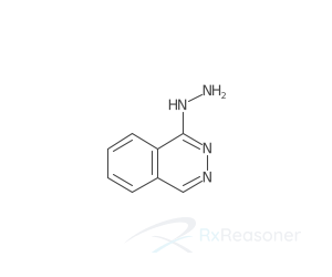 Graphic representation of the active ingredient's molecular structure