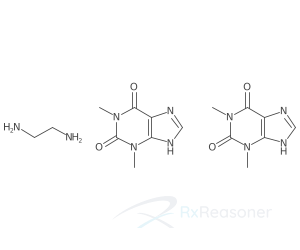 Graphic representation of the active ingredient's molecular structure