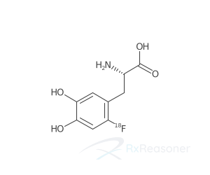 Graphic representation of the active ingredient's molecular structure