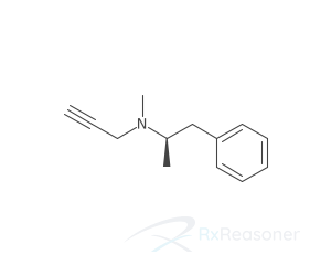 Graphic representation of the active ingredient's molecular structure