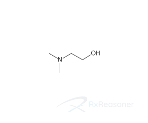 Graphic representation of the active ingredient's molecular structure