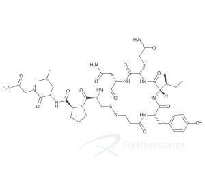 Graphic representation of the active ingredient's molecular structure