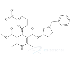 Graphic representation of the active ingredient's molecular structure