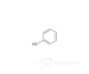 Graphic representation of the active ingredient's molecular structure