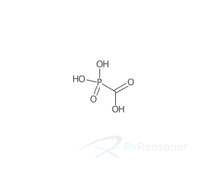 Graphic representation of the active ingredient's molecular structure