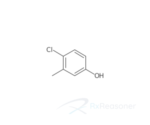 Graphic representation of the active ingredient's molecular structure