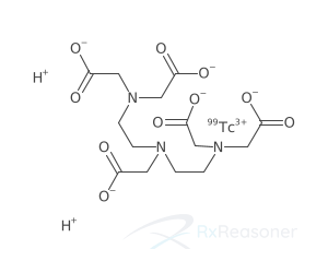 Graphic representation of the active ingredient's molecular structure