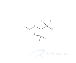 Graphic representation of the active ingredient's molecular structure