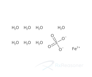 Graphic representation of the active ingredient's molecular structure