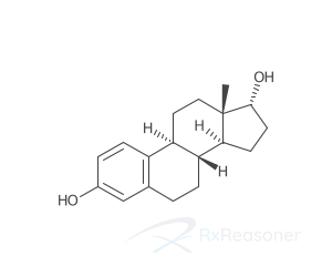 Graphic representation of the active ingredient's molecular structure