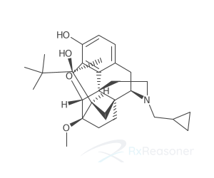 Graphic representation of the active ingredient's molecular structure