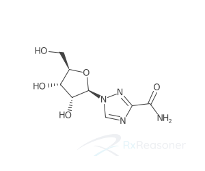 Graphic representation of the active ingredient's molecular structure