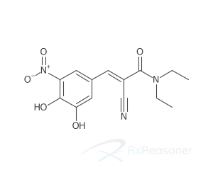 Graphic representation of the active ingredient's molecular structure