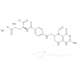 Graphic representation of the active ingredient's molecular structure