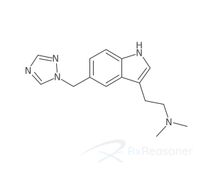 Graphic representation of the active ingredient's molecular structure