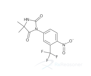 Graphic representation of the active ingredient's molecular structure