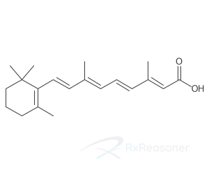 Graphic representation of the active ingredient's molecular structure