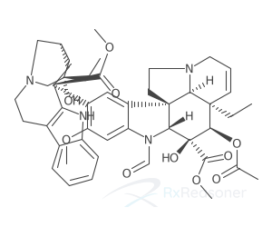 Graphic representation of the active ingredient's molecular structure