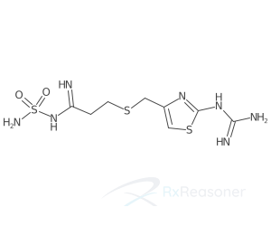 Graphic representation of the active ingredient's molecular structure