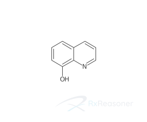 Graphic representation of the active ingredient's molecular structure