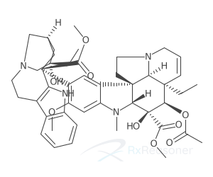 Graphic representation of the active ingredient's molecular structure