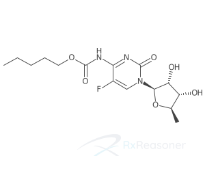 Graphic representation of the active ingredient's molecular structure