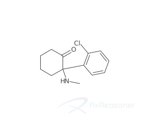 Graphic representation of the active ingredient's molecular structure