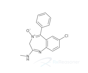 Graphic representation of the active ingredient's molecular structure