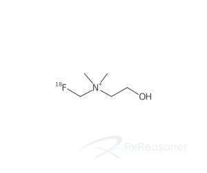 Graphic representation of the active ingredient's molecular structure